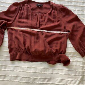 Madewell Silk Top - Size M